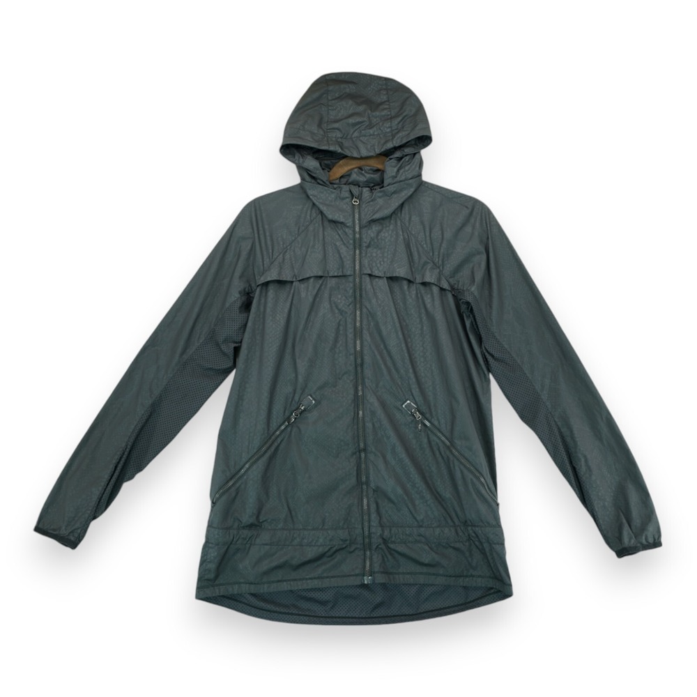 LULULEMON Run Jacket Miss Misty Jacket II Desert Snake Embossed Black Size‎ 6